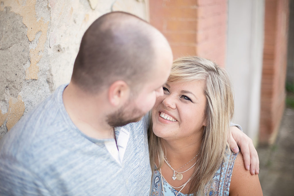 Tuscany destination engagement photographer