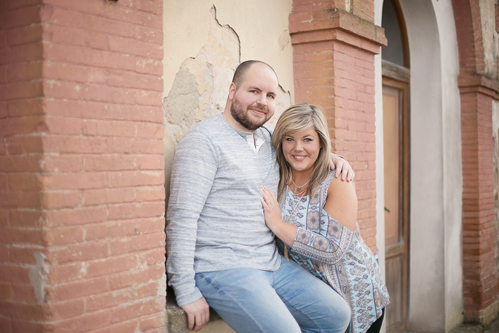 Tuscany destination engagement photographer