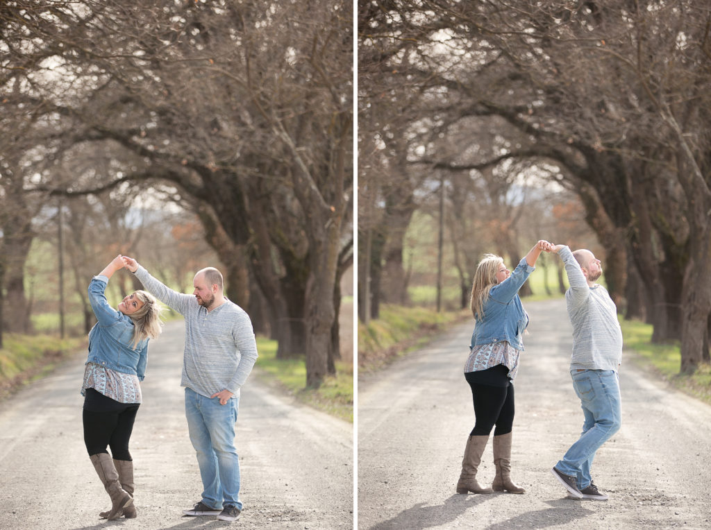 Tuscany destination engagement photographer