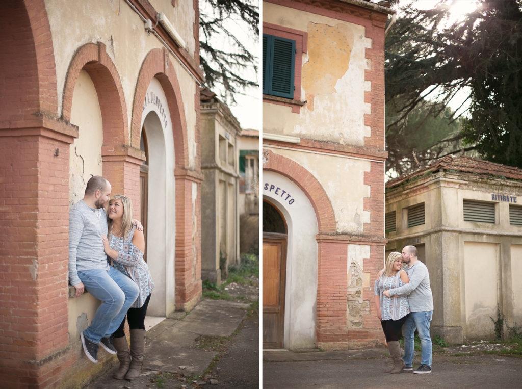 Tuscany destination engagement photographer, michigan wedding photographer