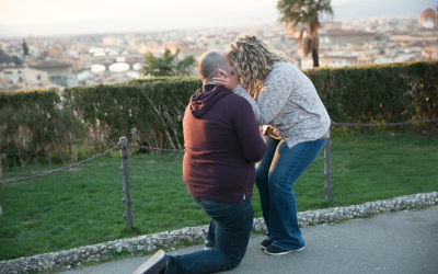 Surprise Proposal in Florence, Italy | Destination photographer in Italy