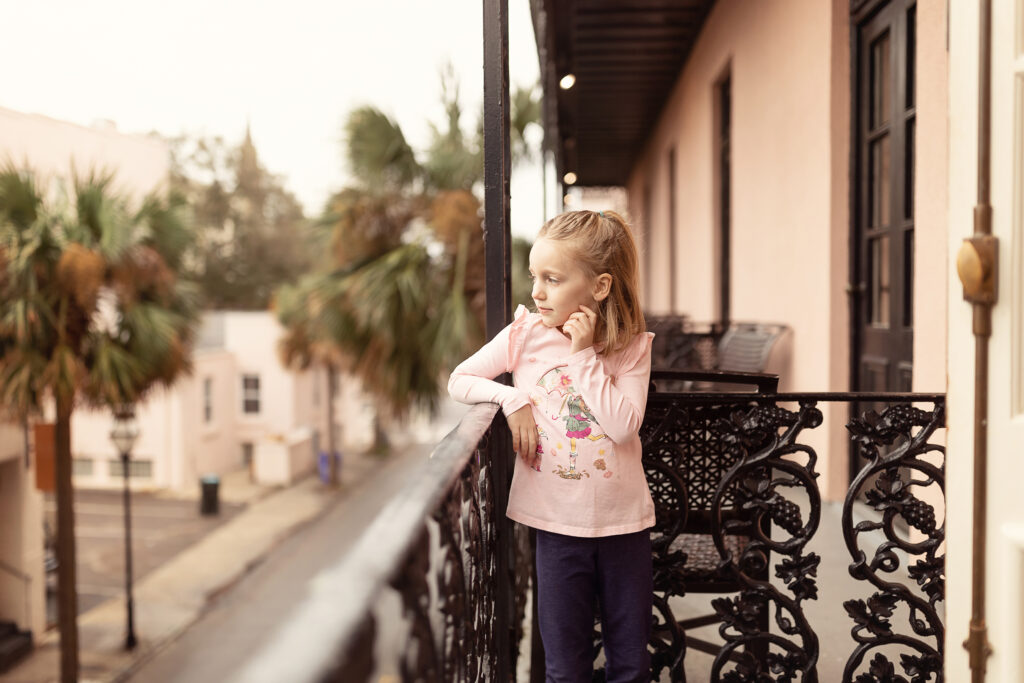 Mills House Hotel in Charleston, South Carolina, Balcony at mills house hotel in Charleston south carolina, photographer at mills house in Charleston South Carolina 